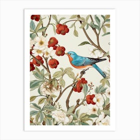 Bird On A Branch 45 Art Print