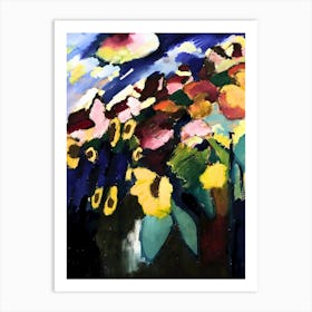 Wassily Kandinsky Sunflowers Art Print