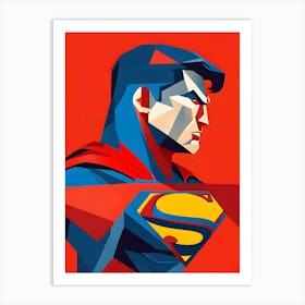 Superman Graphic 6 Art Print