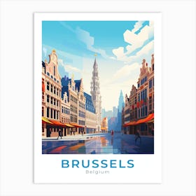 Belgium Brussels Travel 1 Art Print