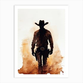 The Cowboy’s Journey 1 Art Print