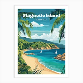 Magnetic Island Australia Coral Sea Travel Art Art Print