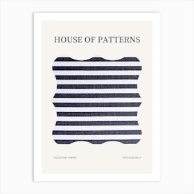 Stripes Pattern Poster 17 Art Print