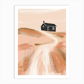 House On The Road Art Print