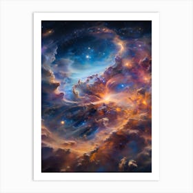 Nebula Art Print