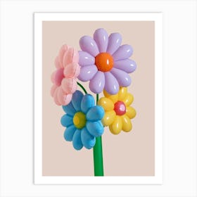 Dreamy Inflatable Flowers Daisy 2 Art Print