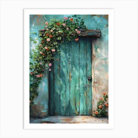 Garden Doors 5 Art Print