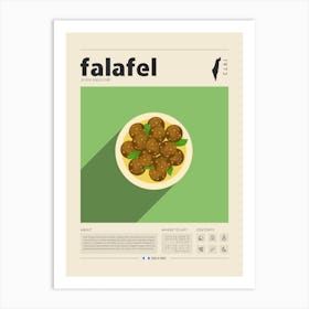 Falafel Art Print