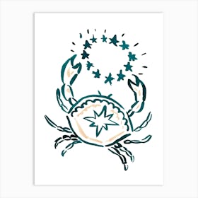 Cancer Zodiac Art Print