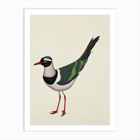 Lapwing Illustration Bird Art Print