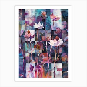 Lotus Flowers Art Print