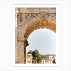 Architecture In Rome Color Art Print