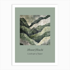 Landscapes Of Japan Mount Hiuchi Art Print