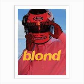 Blond Frank Ocean 1 Art Print