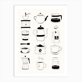 Coffee Lover Poster Art Print