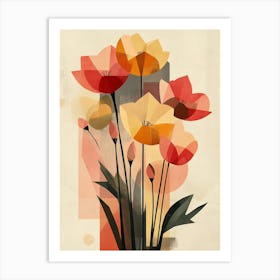 Flowers In A Vase 86 Art Print