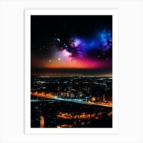 Sky At Night Art Print