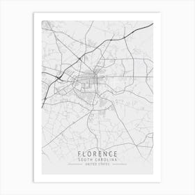 Florence South Carolina Art Print