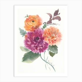 Flower Series09 Art Print