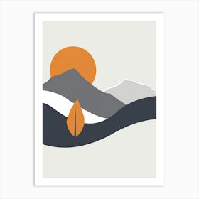 Mountain Landscape 19 Art Print