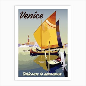 Venice, Autumn Cruises Art Print
