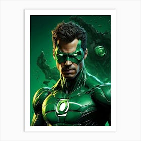 Green Lantern 2 Art Print