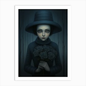 Surreal Girl 6 Art Print