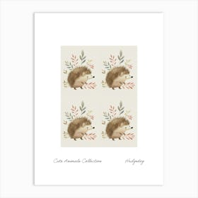 Cute Animals Collection Hedgehog 2 Art Print