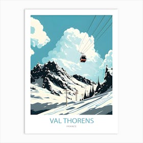 Val Thorens Art Print