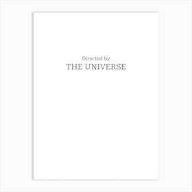 Universe Movie Quote Art Print