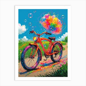 Bubbles Canvas Print Art Print