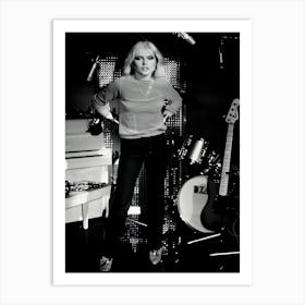 Debbie Harry Musician Art Print