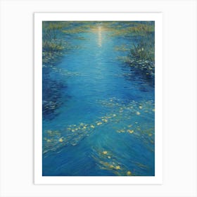 Beautiful Water Lilies Art Print