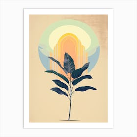 Tree In The Sun Art Print