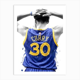 Stephen Curry Art Print