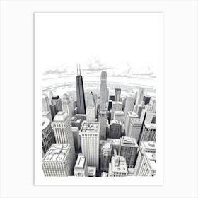 Chicago 1 Art Print