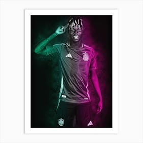 Nico Williams Art Print