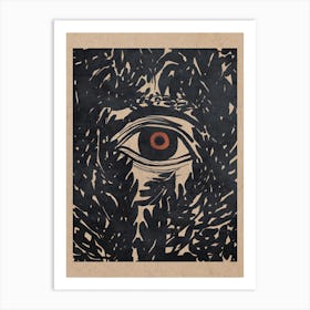 Abstract Art Eye Art Print