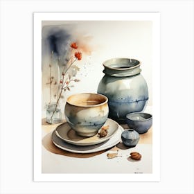 Tea Time Art Print