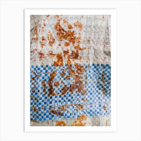 Rusty Canvas. Art Print