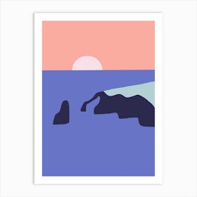 Minimalist Coastal Art Print