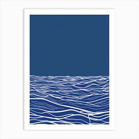 Ocean Waves 13 Art Print