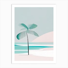 Boracay Philippines Simplistic Tropical Destination Art Print