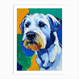 Glen Of Imaal Terrier Fauvist Style Dog Art Print