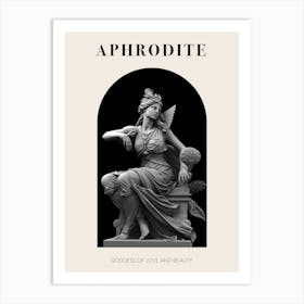 Aphrodite, Greek Mythology Poster Art Print