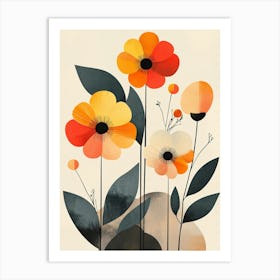 Poppies 76 Art Print