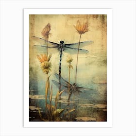 Dragonfly Wetlands 2 Art Print