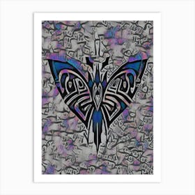 Butterfly Moth 1 Art Print