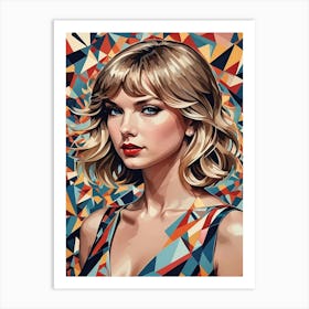 Taylor Swift Painting 1 Art Print