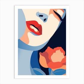 Portrait Of A Woman 51 Art Print